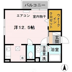 あーばんはいつ神前 A棟の物件間取画像